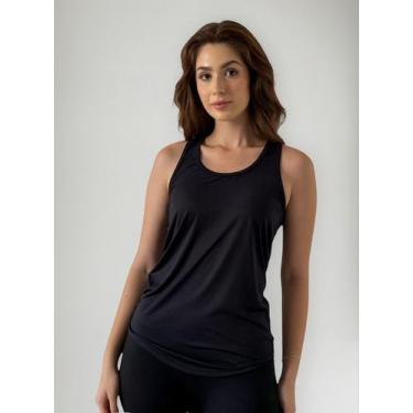 Imagem de Regata Feminina Dry Fit Básica Treino Academia Fitness Comuv - caminha