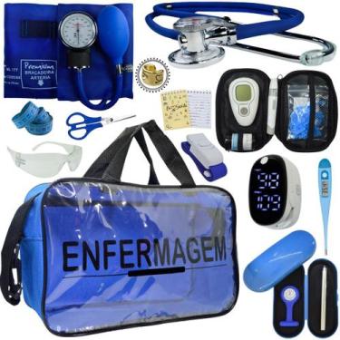 Imagem de Kit Enfermagem Transparente Estagio Academico Completo - Love Saude, A