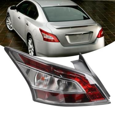 Imagem de YEQSHNG Conjunto de luz traseira LH compatível com Nissan Maxima 2012-2014 Lâmpada traseira traseira esquerda lado do motorista 265559DA0B