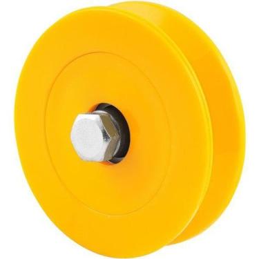 Imagem de Roldana para portão 2.1/2" tipo V em nylon Vonder