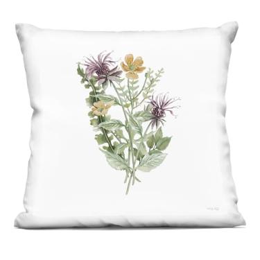 Imagem de Stupell Industries Almofada decorativa estampada Lush Botanical Mix, design de Cindy Jacobs