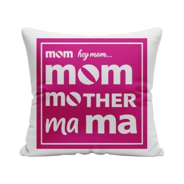 Imagem de wtisan Capa de almofada de presente para mãe, 45,7 x 45,7 cm, melhores presentes para mãe e filho, para o dia das mães, aniversário, Natal, fronha decorativa com envelope de presente