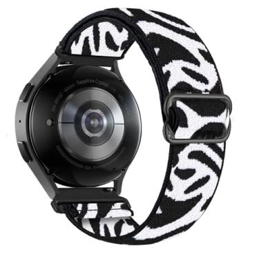 Imagem de Pulseira elástica de 22 mm para Samsung Galaxy Watch 3 de 45 mm/Galaxy Watch de 46 mm/Gear S3 Frontier/Classic, pulseira de reposição esportiva de liberação rápida para Garmin Venu 3/2/Vivoactive 4