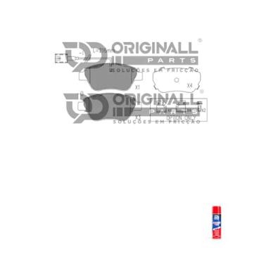 Imagem de Kit Pastilha de Freio Stilo 1.2 16V 02/1.4 16V 03 + CAR80 Anti Chio 300ml