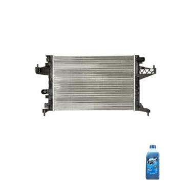Imagem de Kit Radiador GM Corsa 2002 Montana 1.8 + Aditivo Radiador Visconde RV Cool Azul