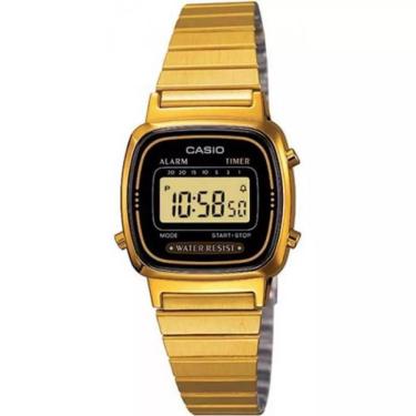 Imagem de Relógio Casio Feminino Ref: La670wga-1df Vintage Dourado