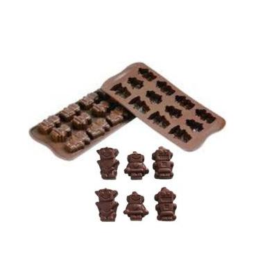 Imagem de Forma em Silicone Mini Bombom Chocolate Robochoc Silikomart