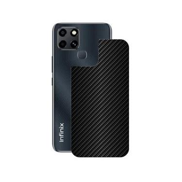 Imagem de Película para Infinix Smart 6 - Traseira de Fibra de Carbono Preta - Gshield