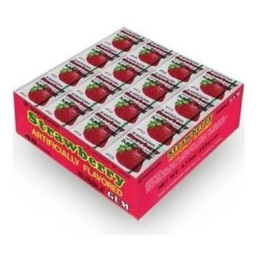 Imagem de Chiclete Japonês Gum Morango Caixa com 48Un Marukawa