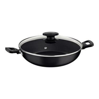 Imagem de Panela Wok Antiaderente 3,3L Loreto Grafite Tramontina 27817/120
