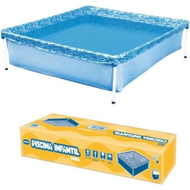 Imagem de Piscina 400 Litros Infantil Portátil Estruturada Mor