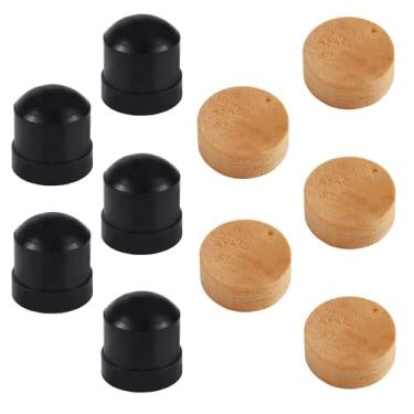 Imagem de 10un. Para-choques e Pastilhas Cortiça para Haste Trombone, Para-choque Ponta da Haste para Acessórios Instrumentos de Sopro de Metal