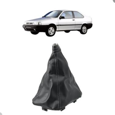 Imagem de Coifa De Câmbio Tempra 93 94 95 96 97 98 99 Grafite Couro