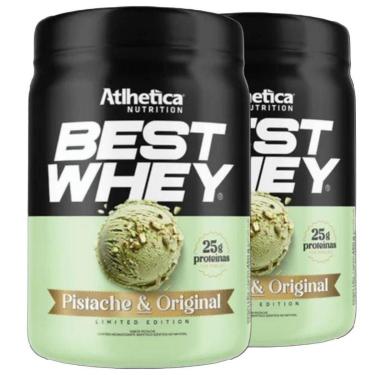 Imagem de Kit Best Whey Isolado 450g Pistache Creatina - Atlhetica-Unissex