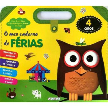 Imagem de O meu caderno de férias - 4 anos - GIRASSOL IMPORTADOS, 3