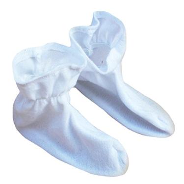 Imagem de Vestido de festa, cor lisa, sapatos de animais, fantasia infantil (branco)