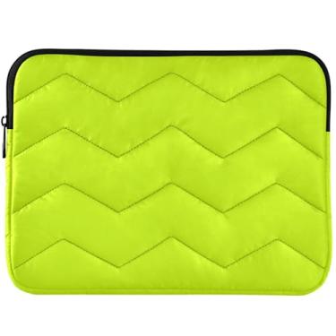 Imagem de Capa protetora para notebook personalizada fluorescente amarelo limão capa universal para laptop de 13 a 14 polegadas para MacBook Air capa de 13 polegadas