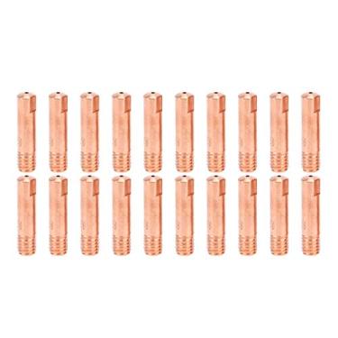 Imagem de Generic Ponta de Contato de Soldagem Mig, Bico Durável de Cobre para Acessórios de Solda 15ak X 0.9, 60 Peças, para Oficinas de Soldagem