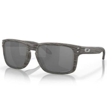 Imagem de Óculos de Sol Oakley Holbrook Woodgrain Prizm Black Polarize-Masculino