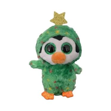 Imagem de Ty Beanie Boos Brinquedo de pelúcia Açúcar O Natal Papai Noel Boneca A