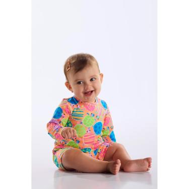 Imagem de Macaquinho Unissex para Bebê FPS +50 Up Baby-Unissex