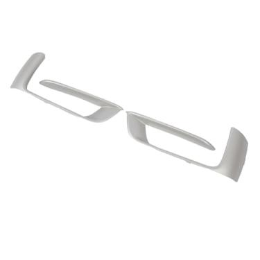 Imagem de Ymiko Kit de Cobertura de Luz de Nevoeiro para X5 F15, Conjunto de Inserção de Acabamento de Grade de Pára-choque Dianteiro Compatível Com Modelos 35i 35d 40e 50i Painéis de Substituição Moldados,