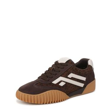 Imagem de Franco Sarto Tênis feminino Flexa Sienna, Camurça marrom com estampa salpicada, 34 BR