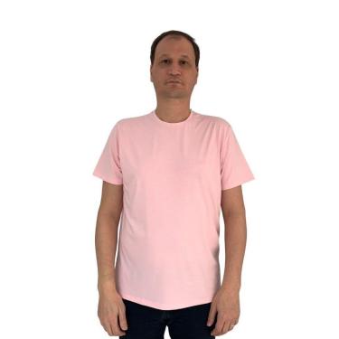 Imagem de Camiseta Sallo Slim Manga Curta Rosa 1157 - Rosa GG-Masculino