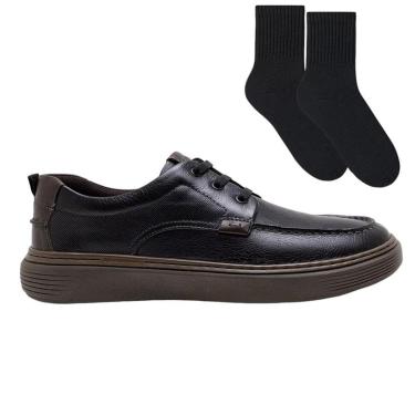 Imagem de Kit Sapatênis Democrata Denim Clash Masculino + P-Masculino