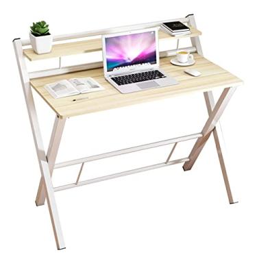 Imagem de Escrivaninha de computador, mesa de escritório, mesa de escrita, mesa de aprendizagem, mesa dobrável, mesa para laptop, mesa