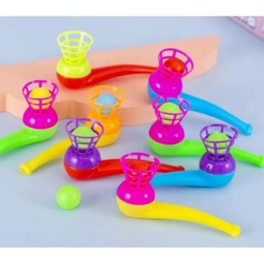 Imagem de Brinquedo Cachimbo com Bolinha – Diversão Garantida! Lembrancinha Barata e Colorida! escolha seu kit (40)