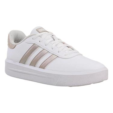 Imagem de Tênis Casual Branco Plataforma Court | Adidas-Feminino