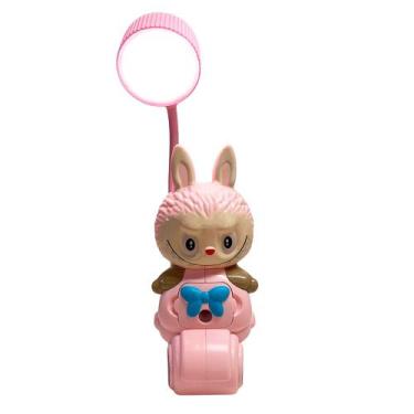 Imagem de Luminária Mini Labubu Rosa 2 Tons com USB Dl-995 Dorémi