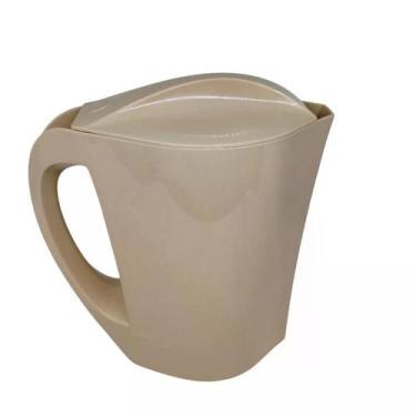 Imagem de Jarra Plástica com Tampa Mix 1,5 Litros Resistente - UZ, Nude