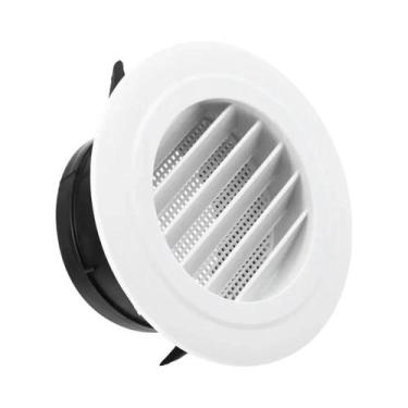Imagem de Grelha De Ventilação Redonda De 100-150mm Para Dutos, Válvula De Extra