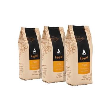 Imagem de Café Torrado em Grão Especial Oro - 3 Pacotes de 500g
