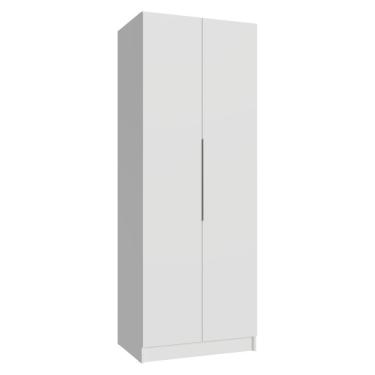 Imagem de Guarda-roupa Modulado 2 Portas 2 Gavetas 1 Cabideiro Branco Neo Madesa