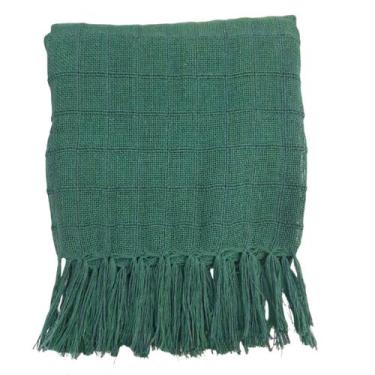 Imagem de MANTA PARA SOFA PESEIRA PARA CAMA ALGODAO DIVERSAS CORES 1.80x1.20M - 