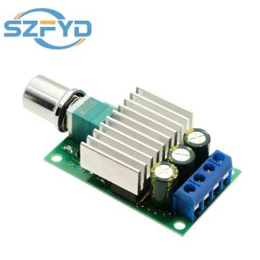 Imagem de Controlador De Velocidade De Motor DC 12V 24V 10A PWM Para Robótica, V
