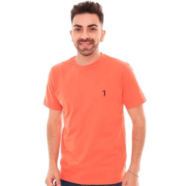 Imagem de Camiseta Aleatory Masculina Navy Icon Orange Heat Salmão-Masculino