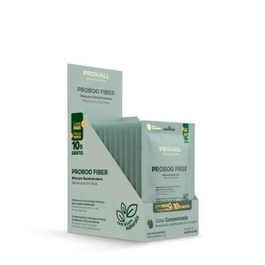 Imagem de Box de Sachês - Máscara de Reconstrução SOS Proboo Fiber 50g - Prohall