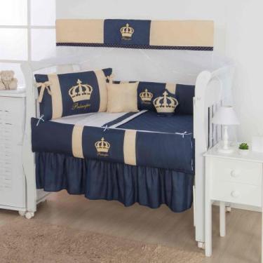 Imagem de Kit de berco masculino e feminino nuvem de amor principe e princesa co