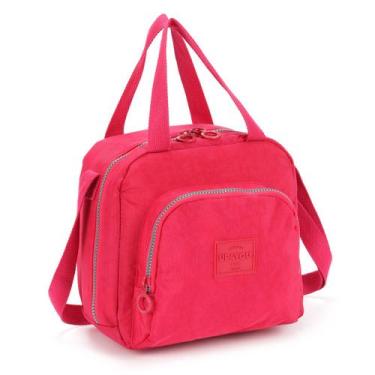 Imagem de Lancheira Escolar Térmica Grande Com Bolso Frontal Up4You, Pink