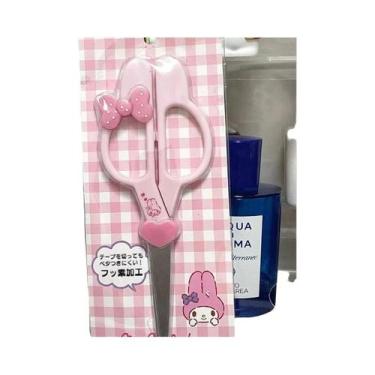 Imagem de Tesoura Artesanal Kawaii Sanrio Kuromi Cinnamoroll, Material De Papela