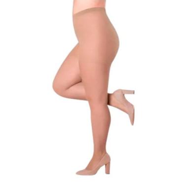 Imagem de Meia Calça Plus Size Clássica Fina Fio 20 Loba Lupo Adulto - Loba By L
