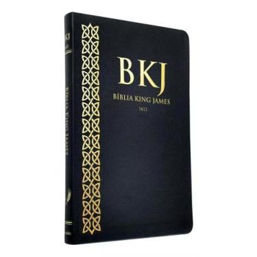 Imagem de Bíblia Slim King James Fiel 1611 Ultra Fina Slim Preta - Congratulatio