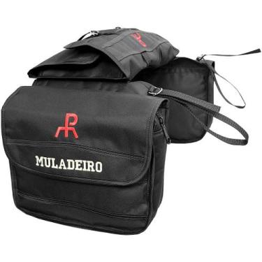 Imagem de Alforge Térmico Muladeiro com Porta Capa SV3177 - Preto - Selaria Vert