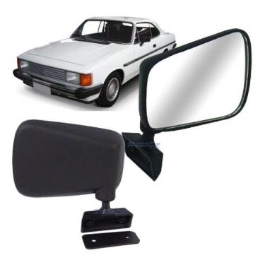 Imagem de Espelho Retrovisor Opala Caravan Chevette Marajo 1980 a 1982 Direito -