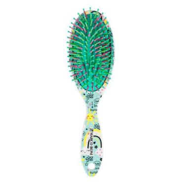 Imagem de Escova De Cabelo Teen Estampada Tamanho Médio Marco Boni, Verde