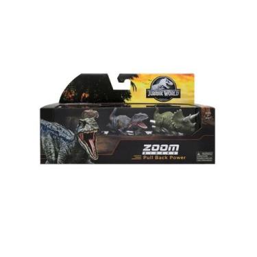 Imagem de Jurassic World 3 Carrinhos Dinossauro - Sunny 3025 - Sunny Brinquedos